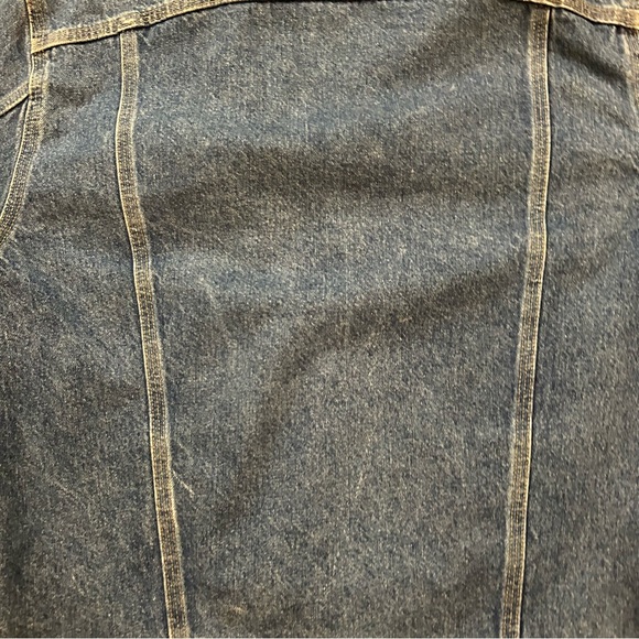 VTG Carhartt Trucker Denim Jacket J12DST Vintage Made in USA Y2K - M/L - Picture 14 of 15